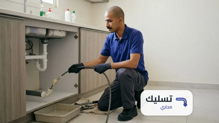 طريقة إزالة الدهون من مواسير الصرف