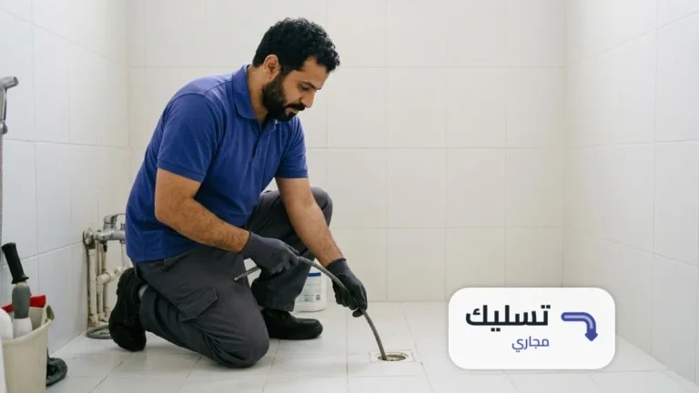 طريقة تسليك مجاري الحمامات