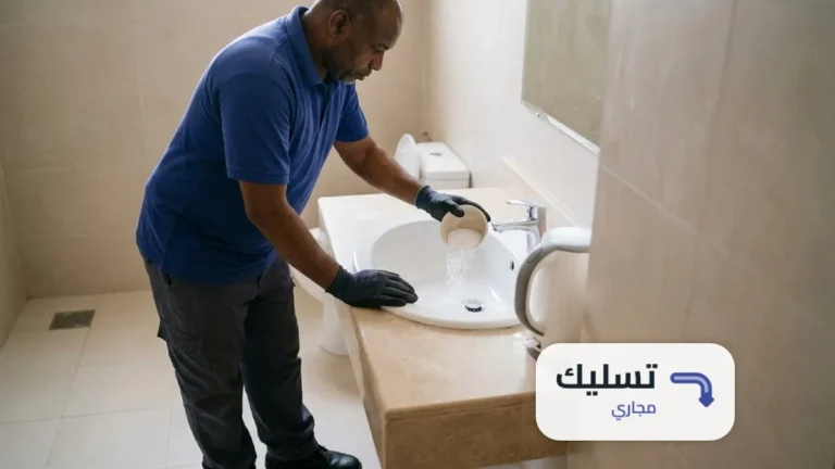 طريقة تسليك المجاري بالملح