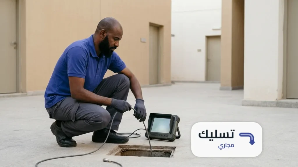 تسليك مجاري حي المروج بضمان 3 شهور